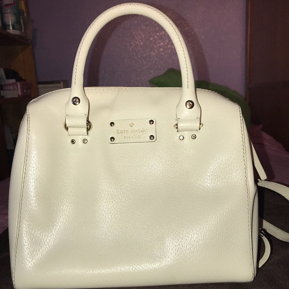 kate spade Handbags - Kate Spade | leather white purse